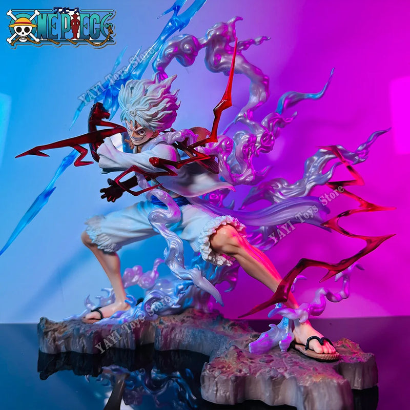 One piece  Anime Figures Gk Monkey D. Luffy Gear 5 Action Figures pvc Statue Model Doll Collection Ornaments Gift For Kids toy