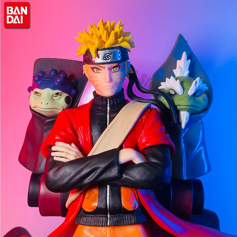 Hot Uzumaki Naruto Naruto Sage Action Anime Figures PVC Toys Shippuden Collector Figurine  Brinquedos Model Doll Figure