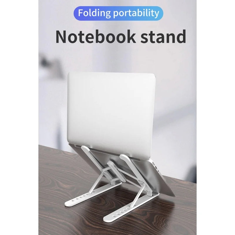 Premium Home Office Plastic Adjustable Base Notebook Support